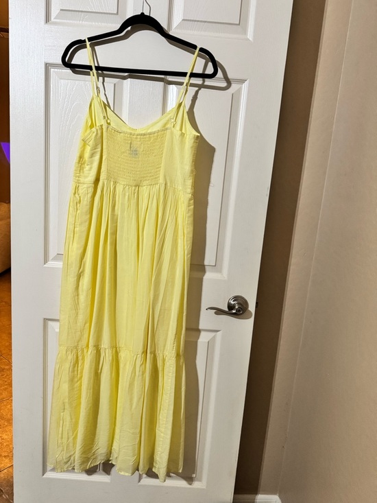 Universal Thread Pale Yellow Spaghetti-Strap Maxi Dress - Picture 4 of 4